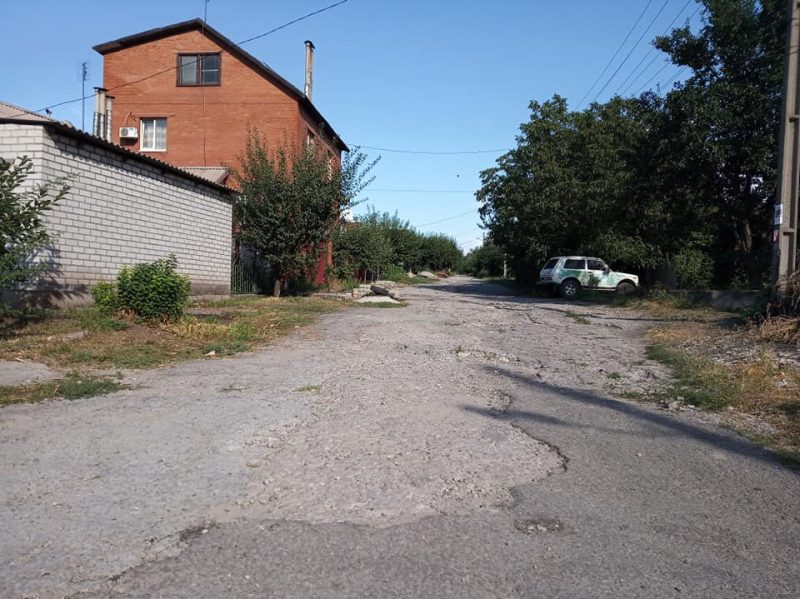 дороги в частном секторе Заводского района