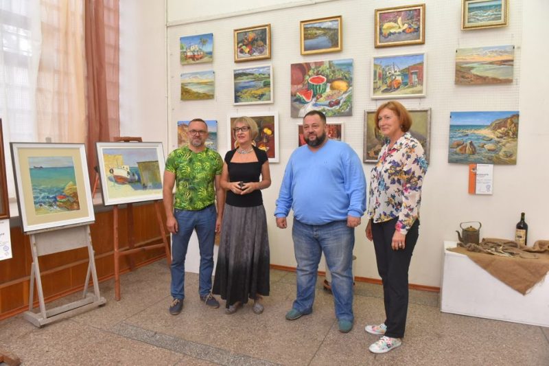 Четыре запорожских художника 10 дней провели на пленэре под Одессой, 