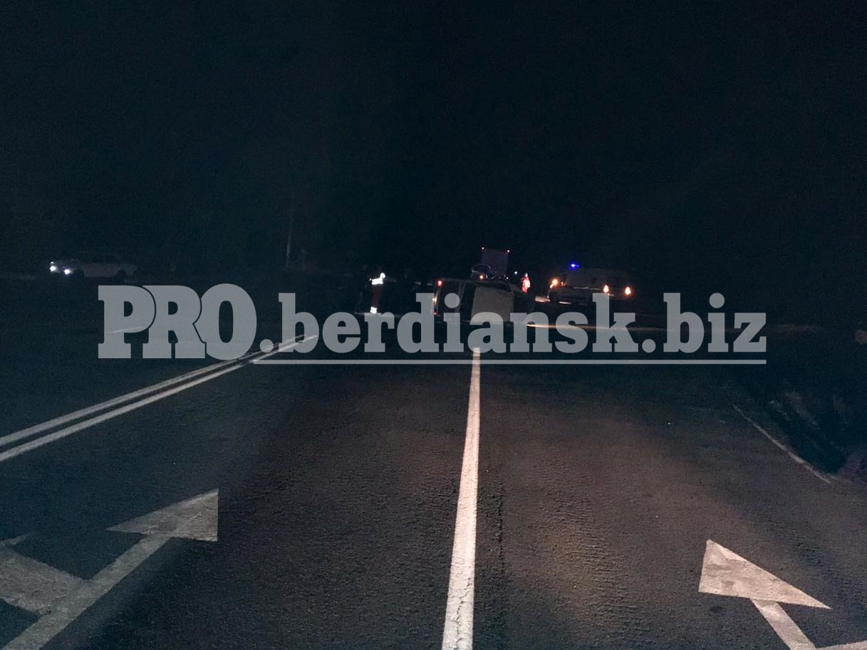 Пьяный бердянец спровоцировал ДТП на трассе Одесса - Новоазовск (видео)