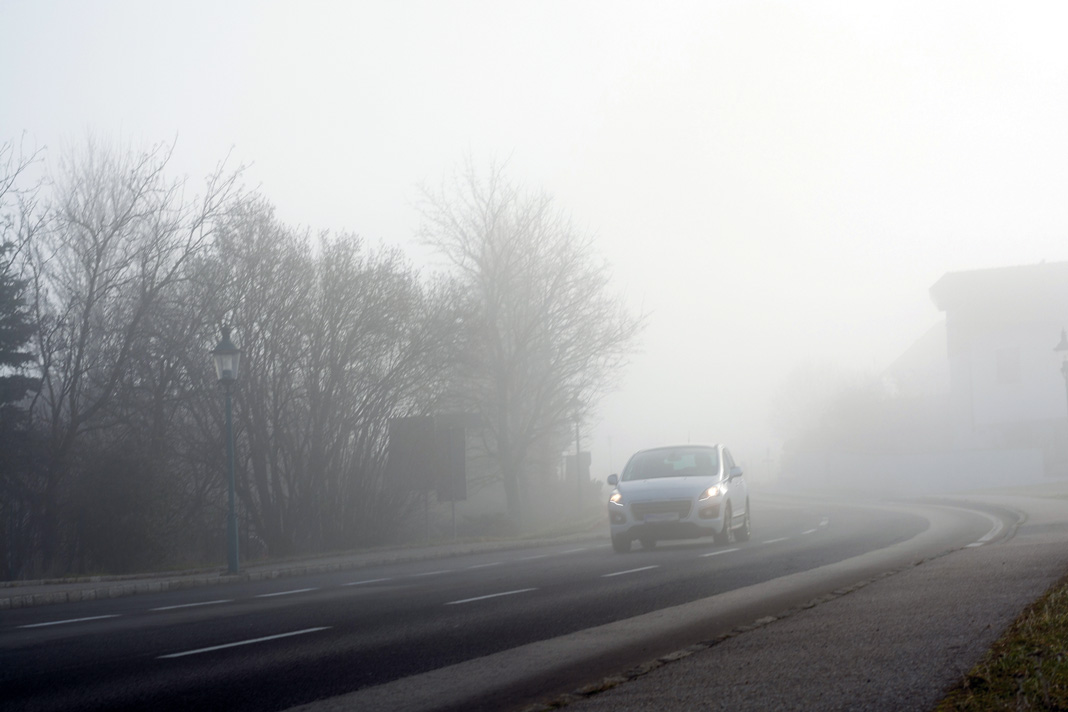Сильный туман: жителей Запорожской области предупреждают об опасности на дорогах