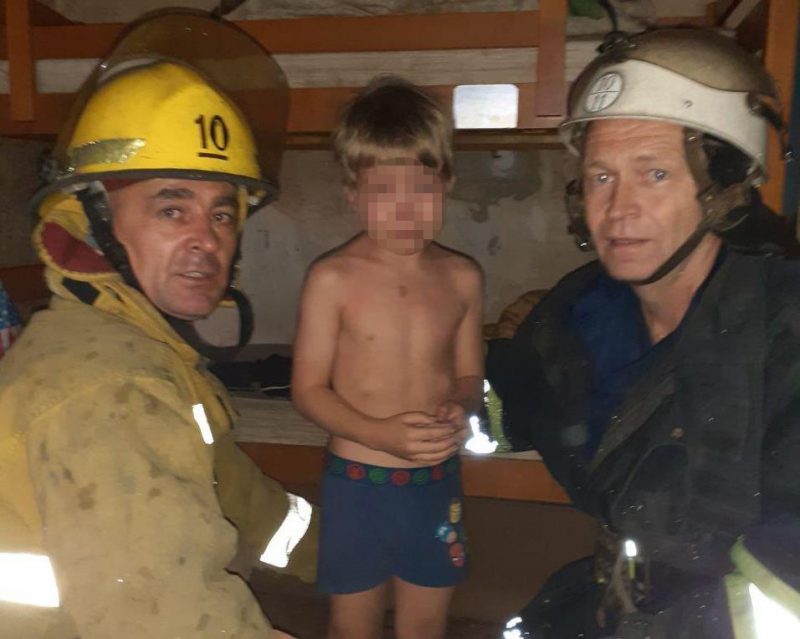 В Мелитополе ребенок едва не устроил пожар