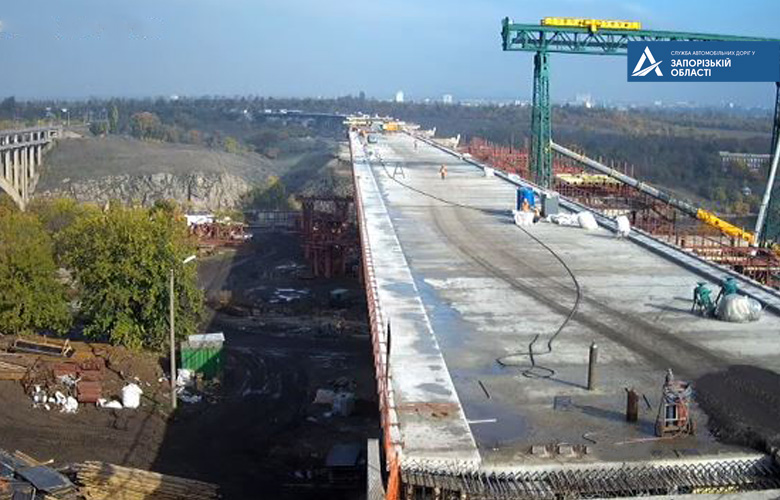 Стало известно, как продвигается строительство мостов через Днепр (ВИДЕО)