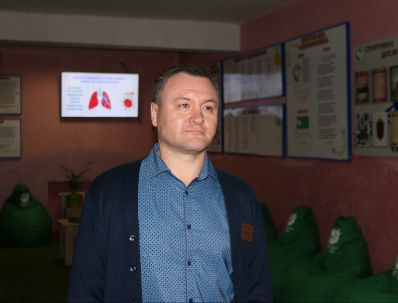 директор Запорізької спеціалізованої школи № 100 Сергій Доновський