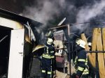 В центре Запорожья был сильный пожар