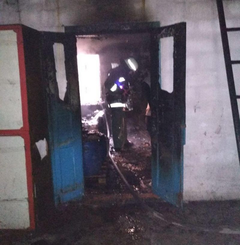 Пожар в Дмитровке