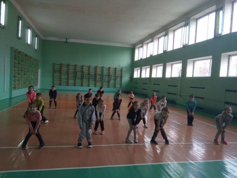 Зарядка для всех: запорожская школа участвует во всеукраинском спортивном челедже 