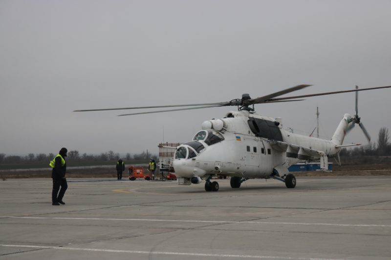 Запорожское предприятие впервые в Украине начало выпускать лопасти для вертолетов