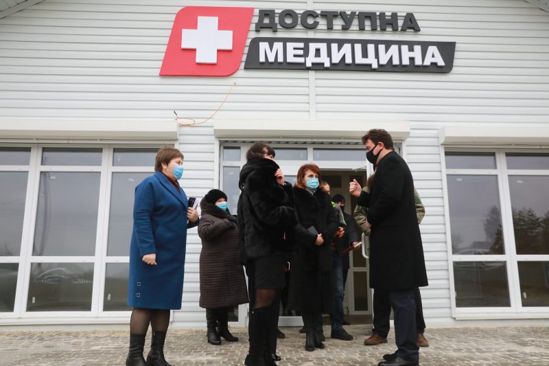 В одной из громад Запорожской области строят новую амбулаторию