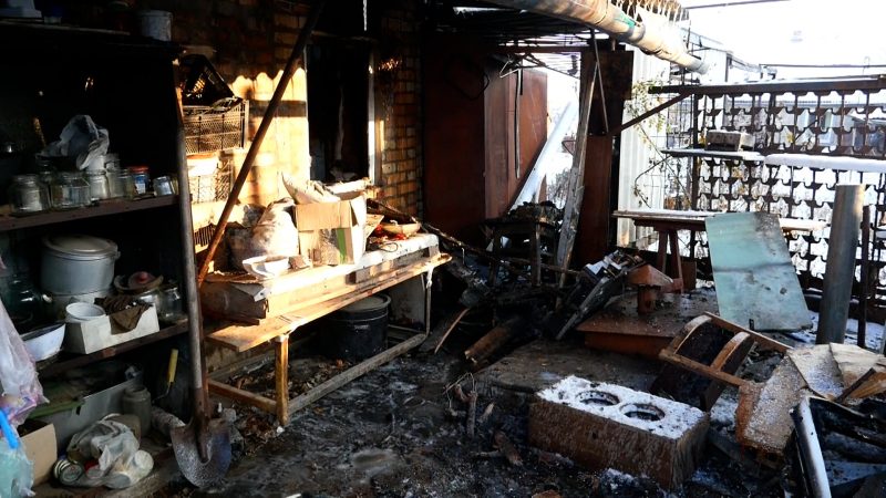 Пожар произошел в Днепровском районе Запорожья