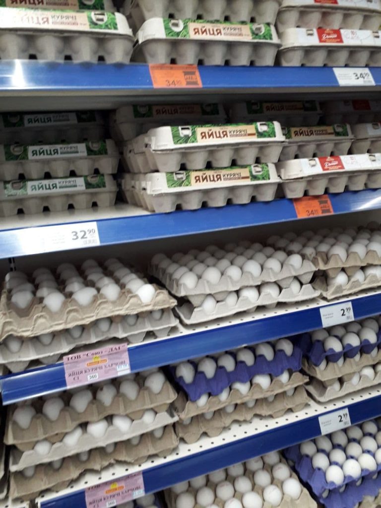 яйца средние по цене