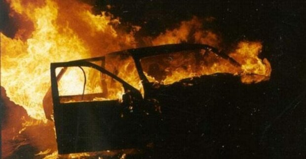 В Запорожской области ночью сгорели сразу два припаркованных авто (ФОТО)