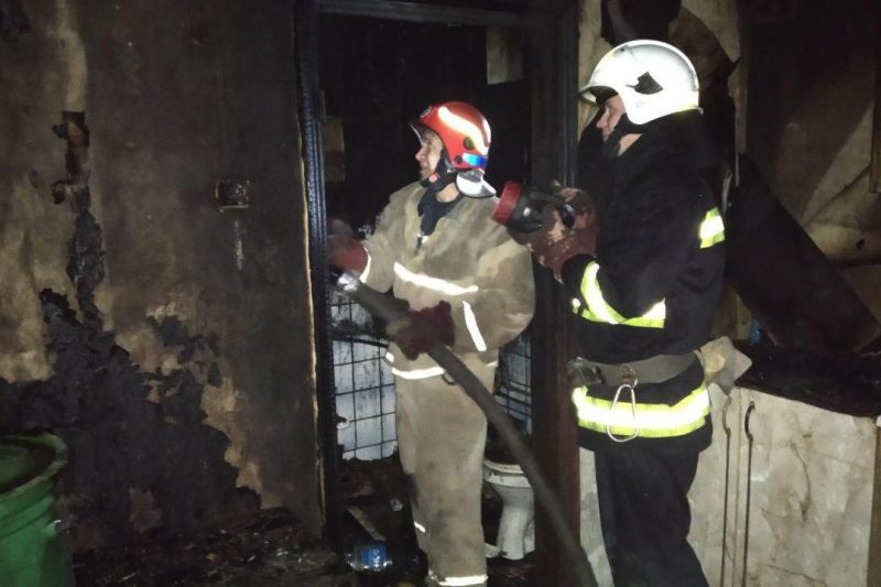 В Запорожской области случились два пожара в частных домах