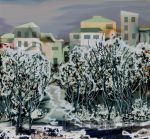 Цифровые картины на зимнюю тему Натальи Луценко