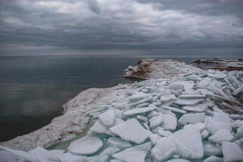 Каким был последний день зимы на Азовском море - фото 
