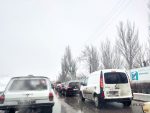 Пробка на мост Преображенского