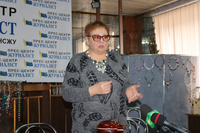 председатель Запорожской областной организации Национального союза журналистов Украины Наталья Кузьменко