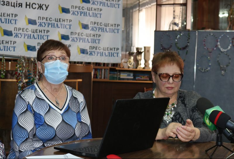 ответственный секретарь Запорожской областной организации Национального союза журналистов  Валентина Манжура