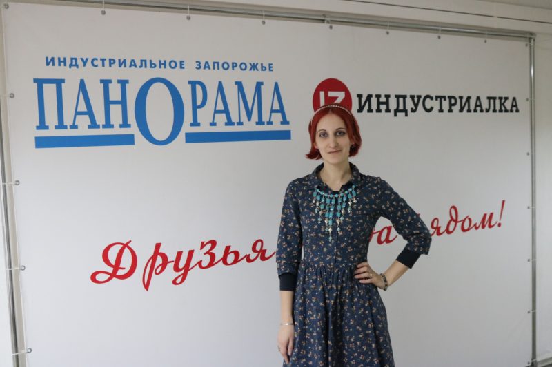 журналистка, член Национального союза журналистов Украины, писательница, соосновательница Театра-студии "Пигмалион"  Анна Кулькова 