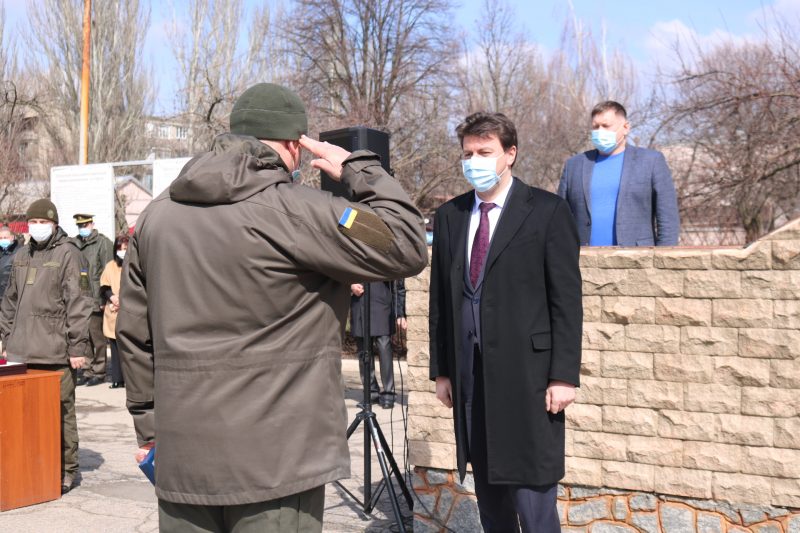 В Запорожье отметили День Национальной гвардии Украины