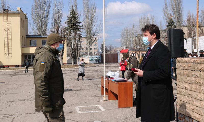 В Запорожье отметили День Национальной гвардии Украины