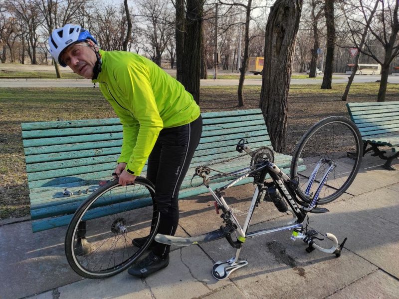 Володимир Коржов вже 5 років займається велоспортом