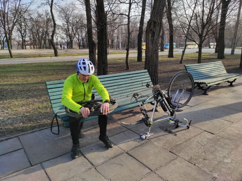 Володимир Коржов вже 5 років займається велоспортом