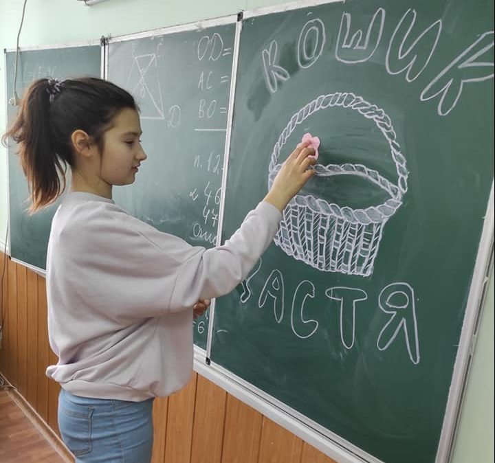 Ученики запорожской школы популяризируют здоровый образ жизни
