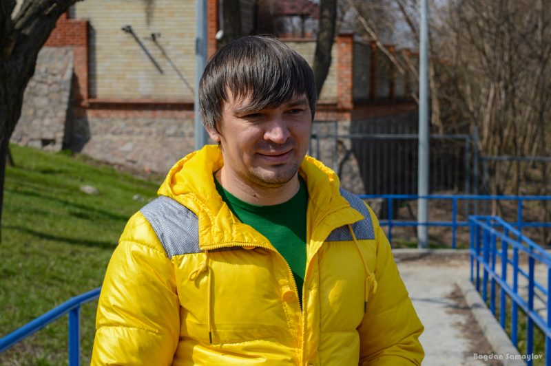 руководитель общественного союза «Зеленый центр Метинвест» Александр Балаба