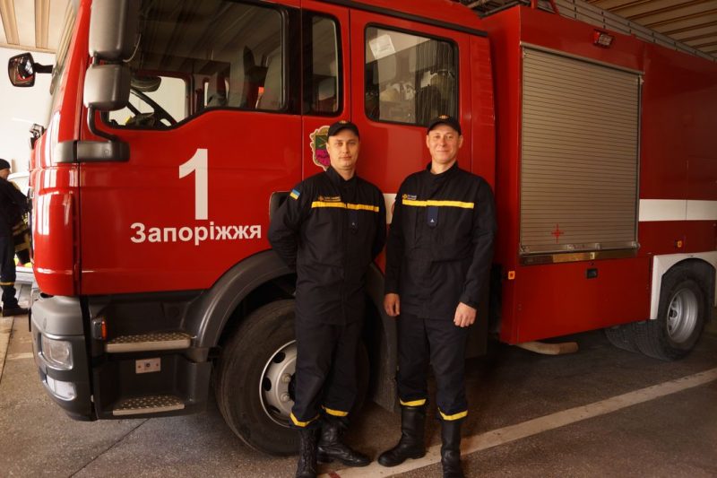 Двоюродные братья служат в одной пожарной части Запорожья