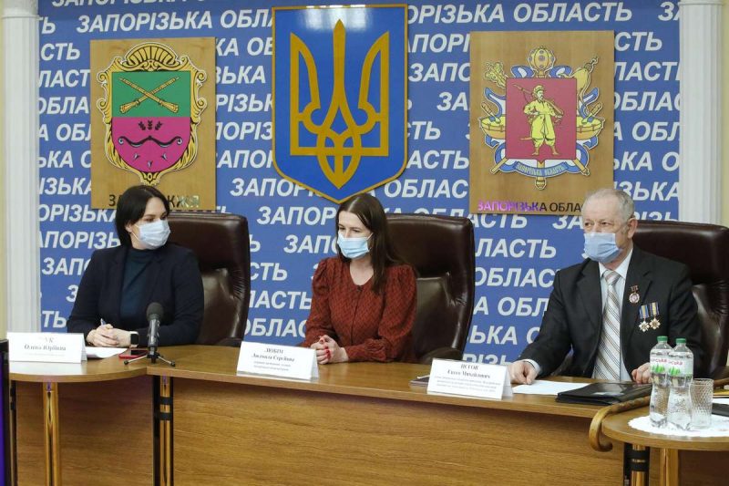 Керівники Запорізької обласної ради провели зустріч із лідерами чорнобильського руху регіону