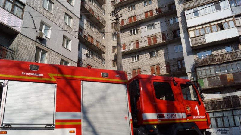 пожар в многоэтажке на улице Школьной