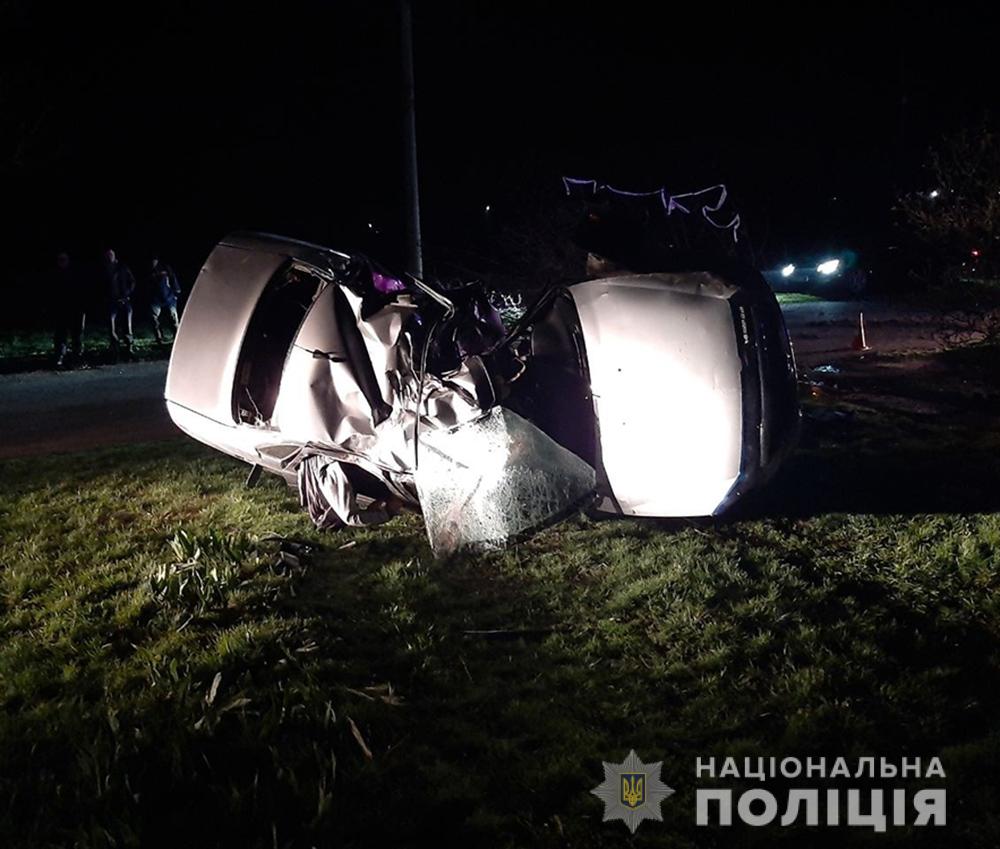 В Запорожской области во время побега от патрульных погиб водитель легковушки (ФОТО)