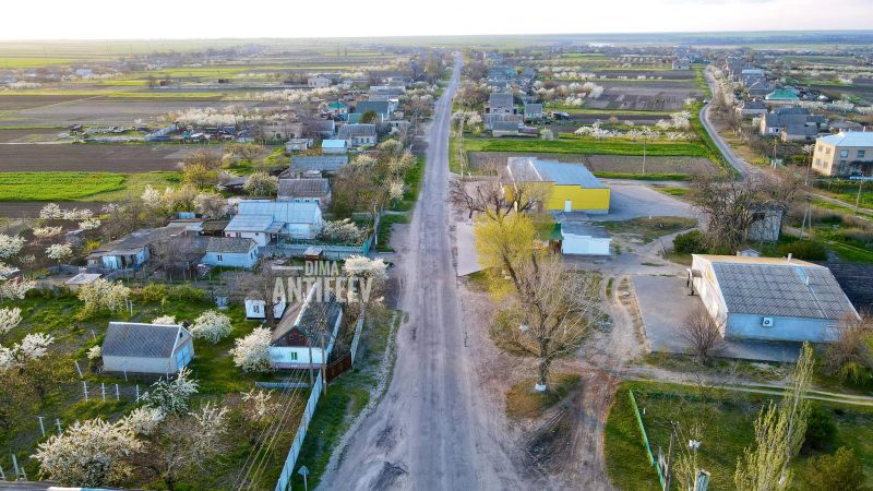 Как выглядит с высоты село Запорожской области, основанное более 200 лет назад - фото