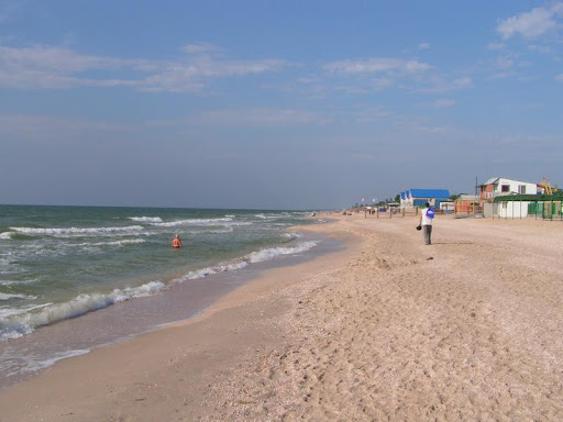 На пляже в Кирилловке нашли противотанковую мину (ФОТОФАКТ)