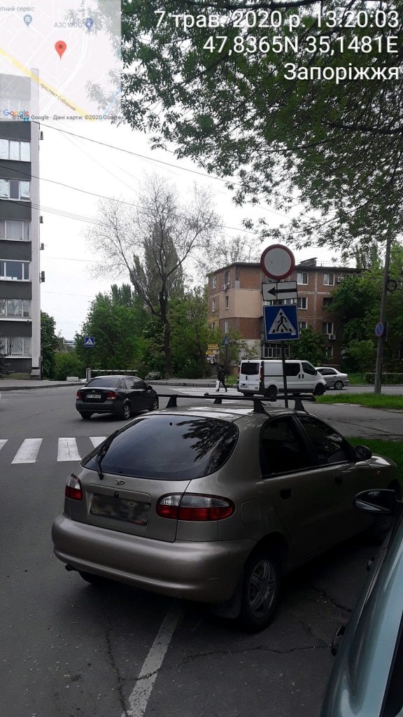 В Запорожье водитель пытался обжаловать в суде штраф за парковку