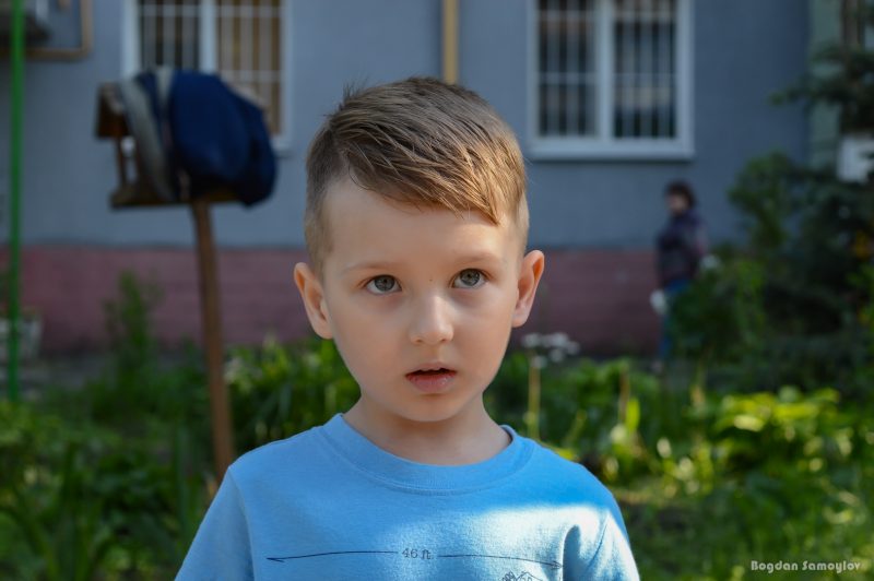 чотирирічний мешканець ЖБК “Комунаровець-14” Ілля Дерібас