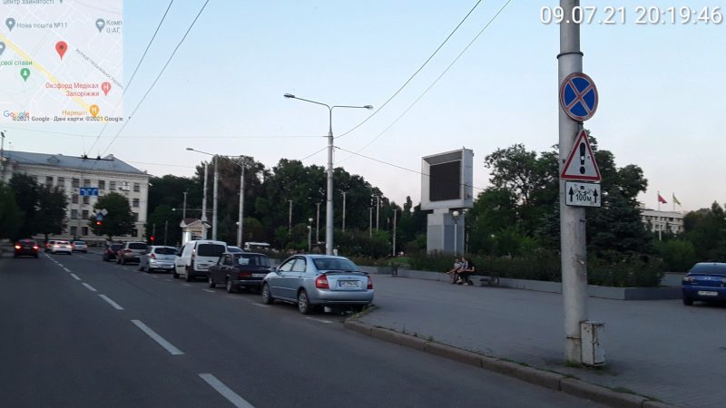 Инспекторы по парковке вместе с патрульными полицейскими провели рейд на бульваре Шевченко