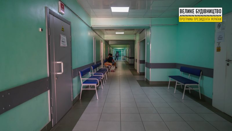 В Бердянске завершается реконструкция приемного отделения больницы