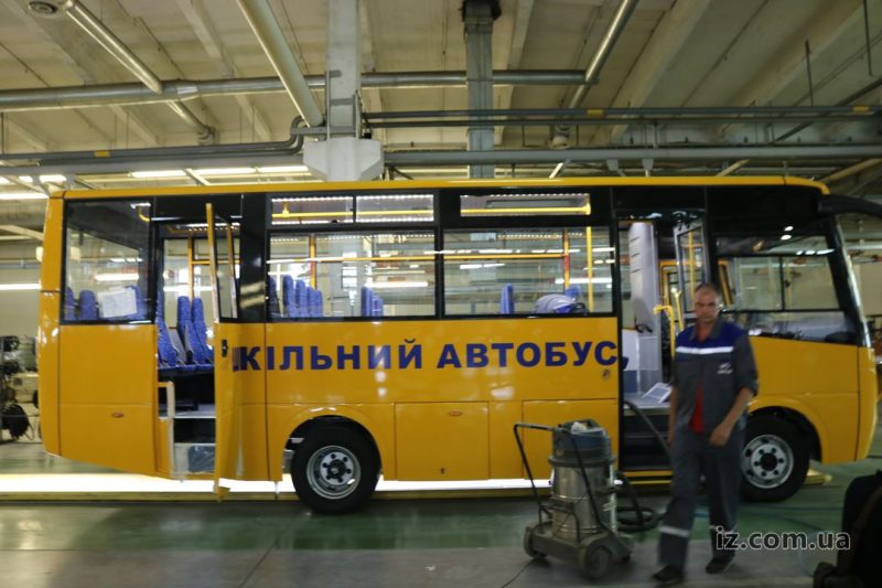 Отдельное производство автобусов 