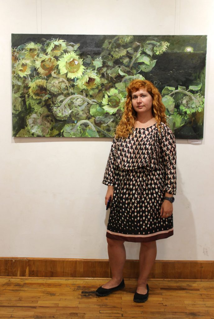 В Энергодаре открылась выставка запорожской художницы