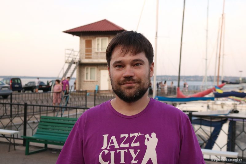 дирижер оркестра «Jazz city big band» Запорожского муниципального театра танца Валерий Авдиевский 