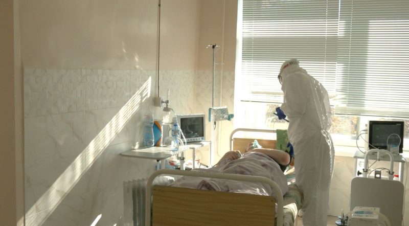В запорожской городской больнице реанимация заполнена на 100% пациентами с COVID-19 