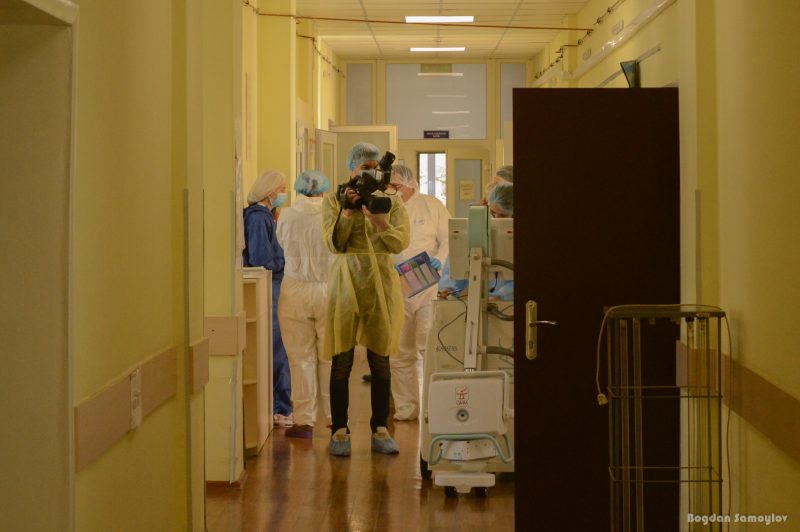 В Запорожской больнице 98% больных коронавирусом нуждаются в кислородной терапие 