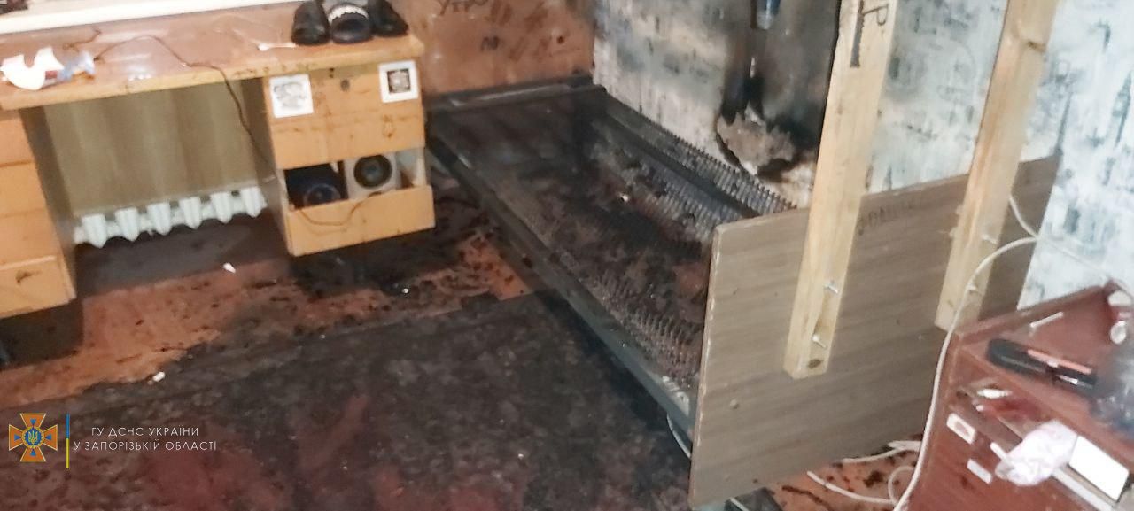 Пожар в студенческом общежитии в Запорожской области: появились подробности (ФОТО)