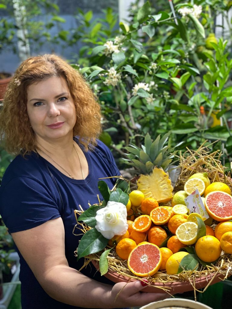 Запорожанка Татьяна Кузьмук вырастила в своем "Зимнем саду" ананас