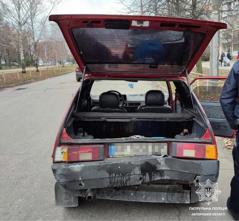 В Запорожье пьяный водитель спровоцировал аварию