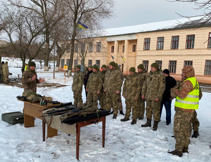 Учения прошли в трех отдельных  батальонах территориальной обороны в Пологах, Бердянске и Мелитополе