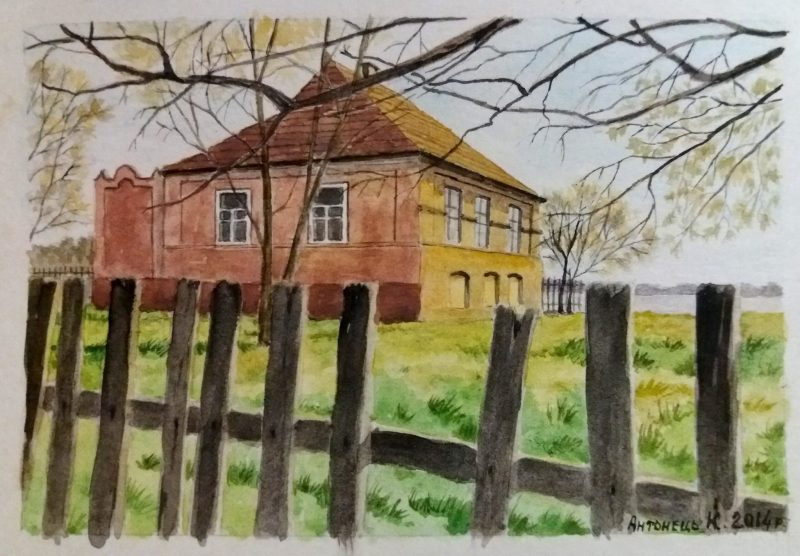 В селе Запорожской области сохранилось столетнее здание бывшей лютеранской школы