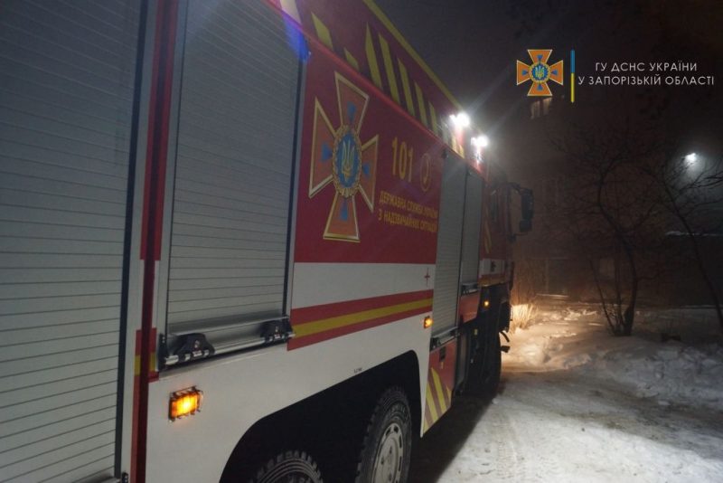 Пожар произошел в Вознесеновском районе