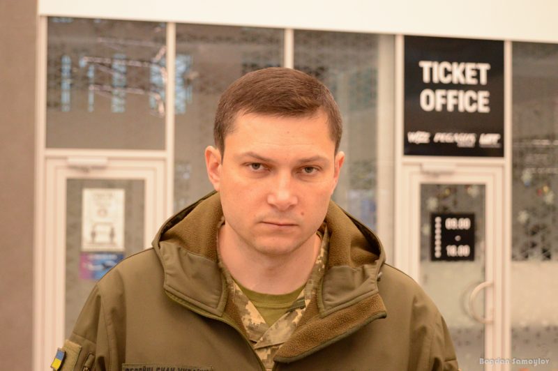 заместитель военного комиссара по морально-психологическому обеспечению, подполковник Андрей Якунин